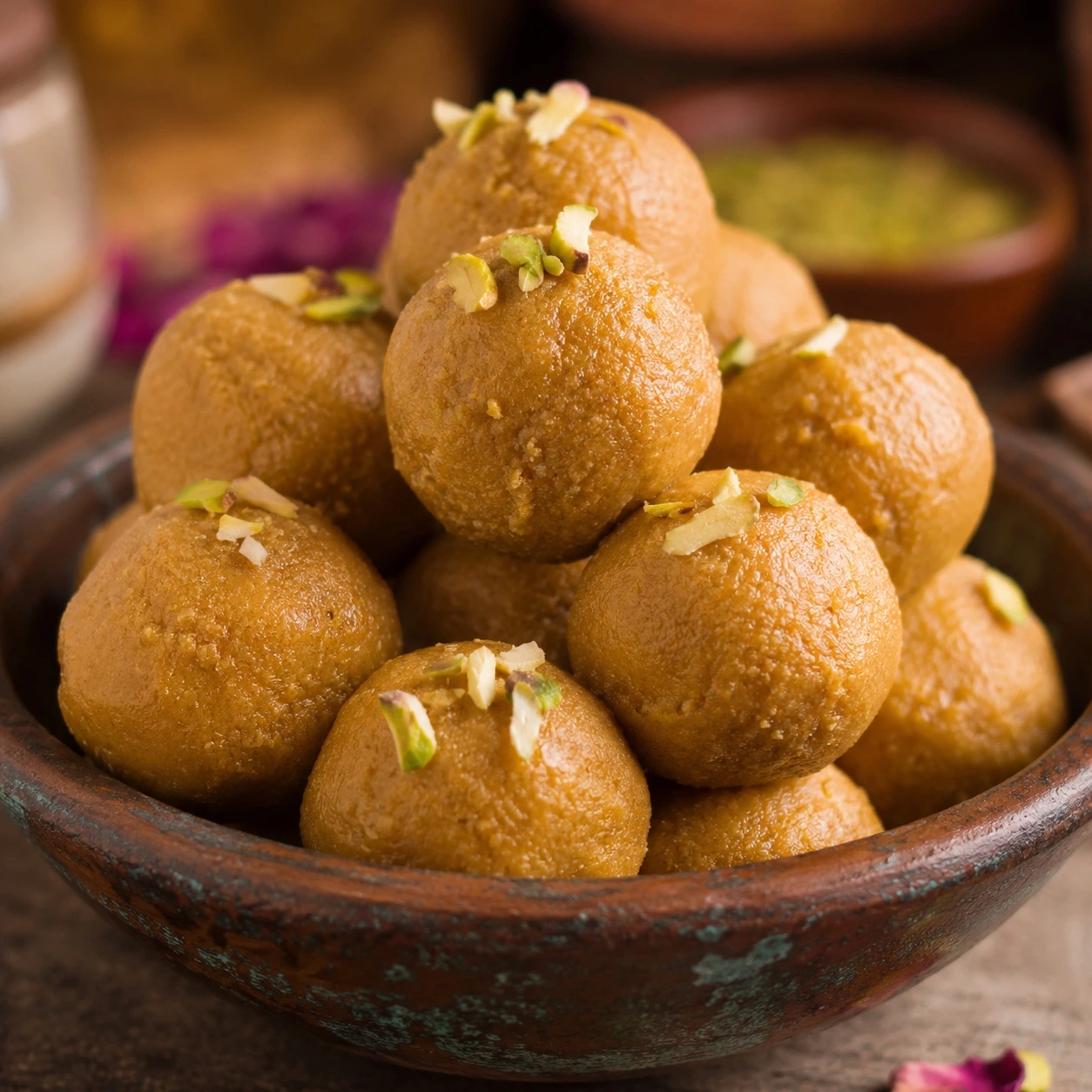 Besan ladoo